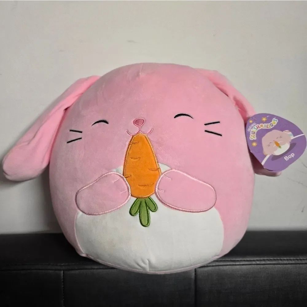 Squishmallows 12" Bop the Pink Easter Bunny Plush Stuffed Animal Toy, New
